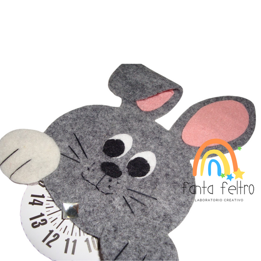 Disco Orario auto Coniglio