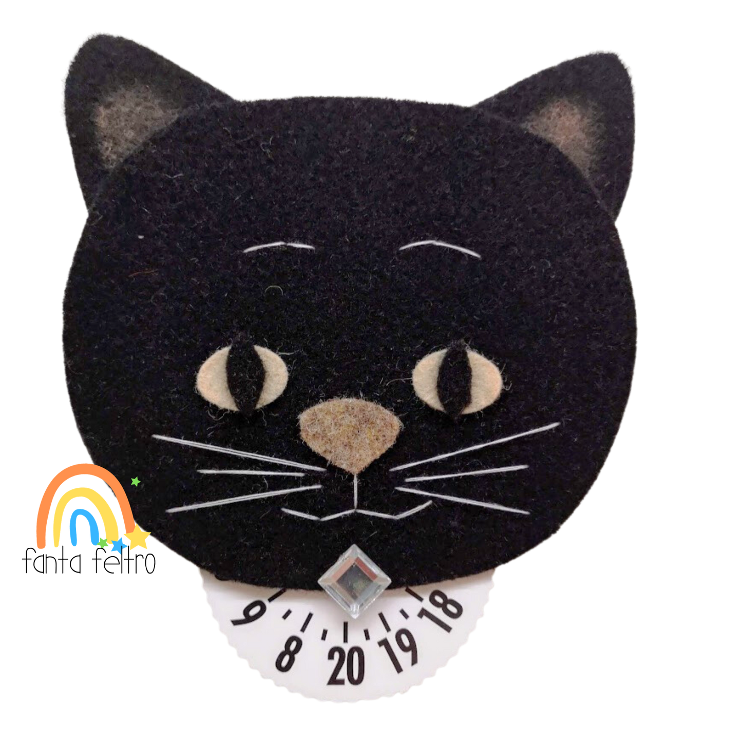 Black Cat Zeitscheibe