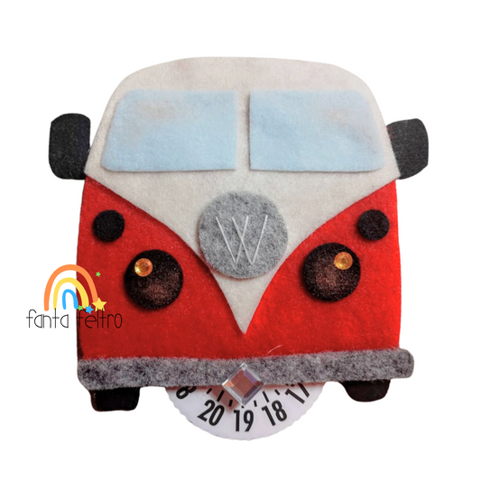 Disco Orario per auto Hippie van T2