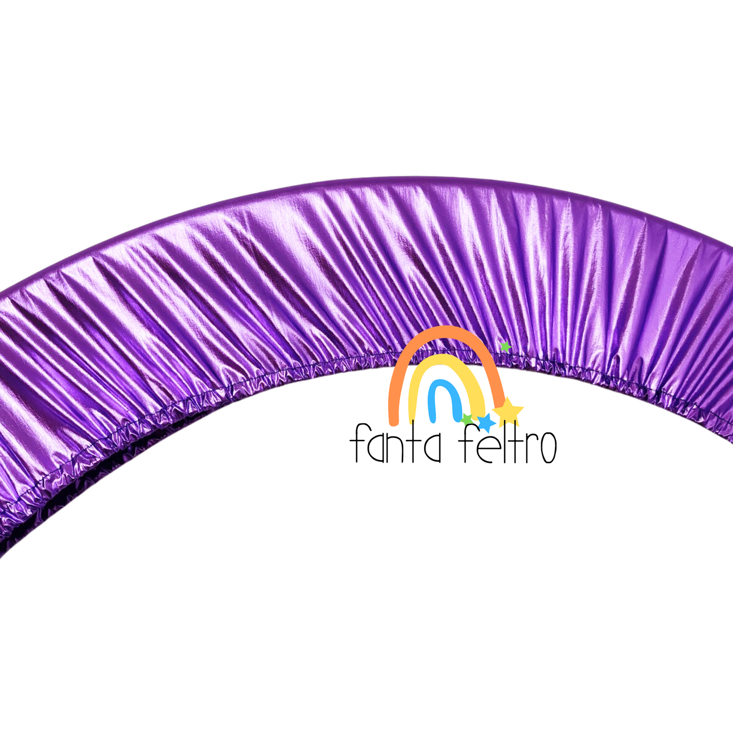 Copricerchio metallizzato Viola