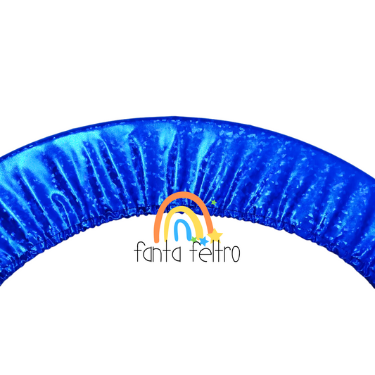 Copricerchio metallizzato Blu