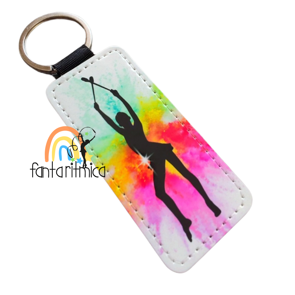 Portachiavi ginnastica ritmica mod. F