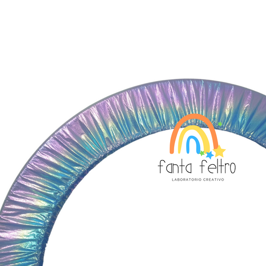 Couvre-cerceau pour gymnastique rythmique iridescent