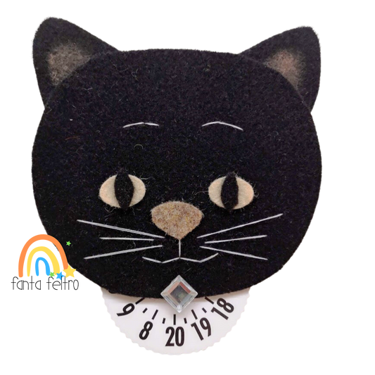 Black Cat Time Disc