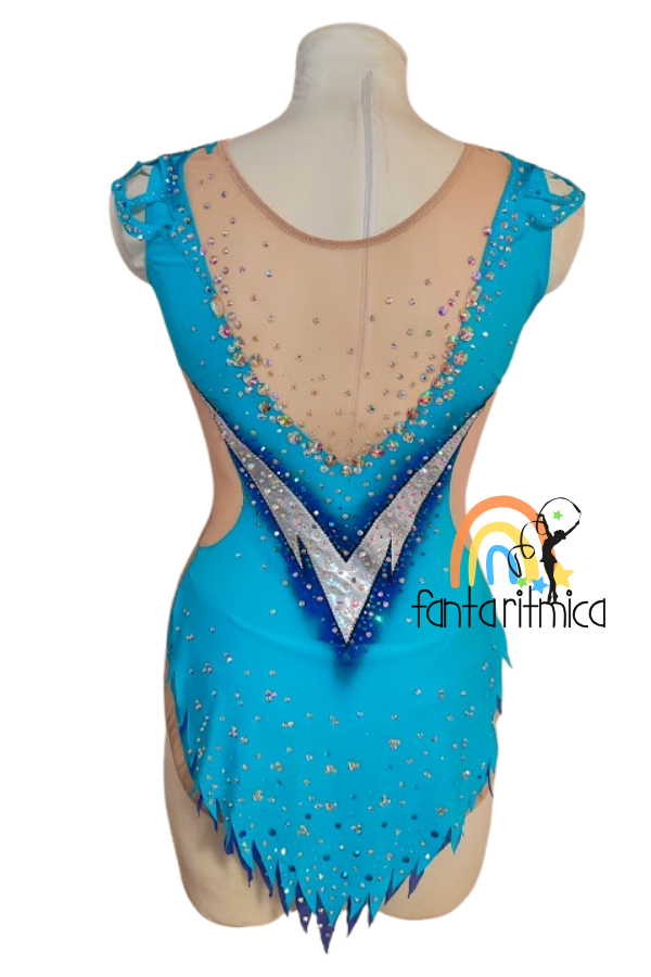 Rhythmic gymnastics leotard for height 160-170 cm